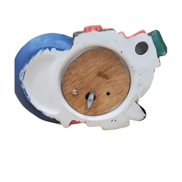 Porcelain Musical Santa  "Santa Claus is Coming to Town", PRE-OWNED IOB - Picture 6 of 10